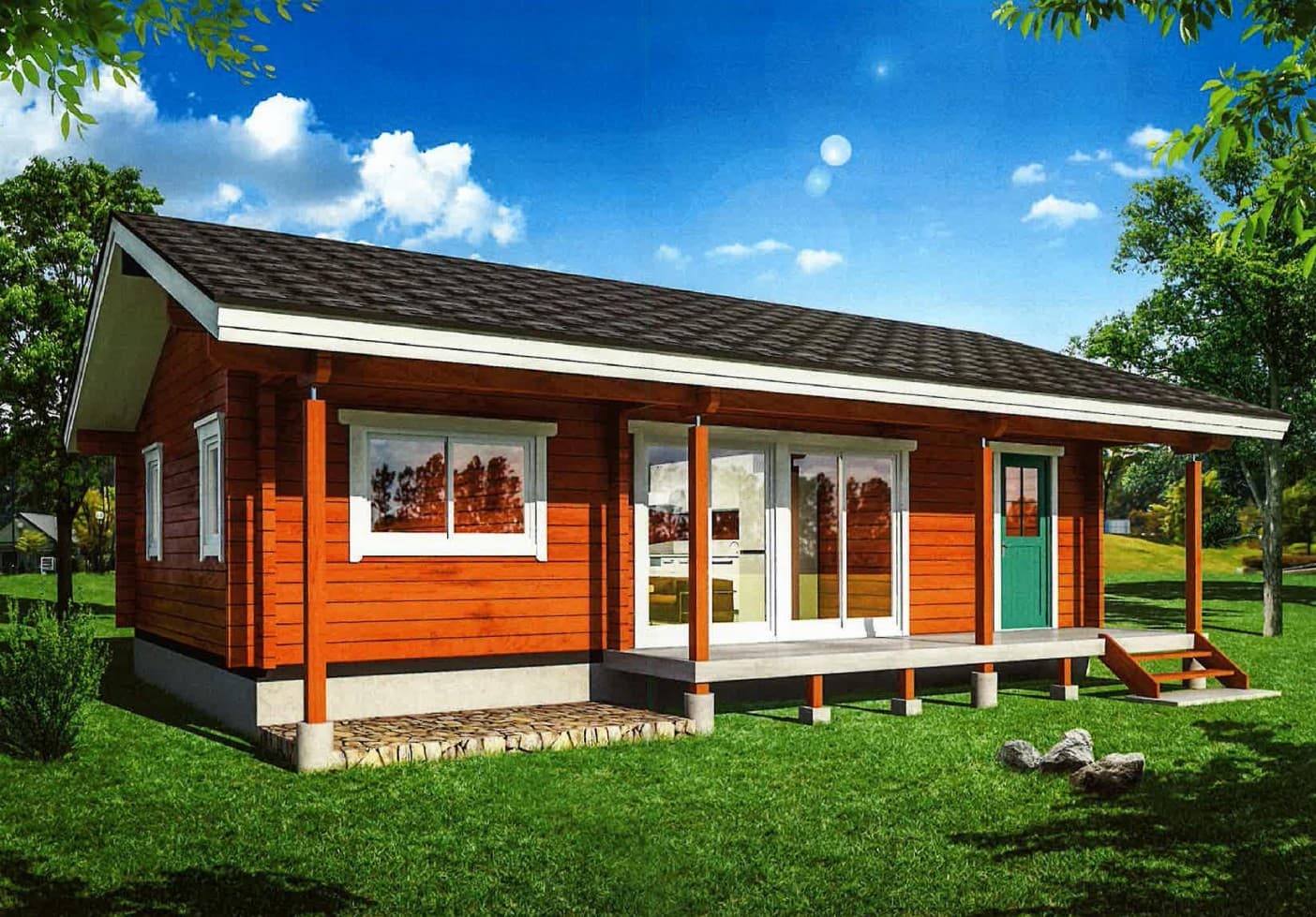 Saela Homes log home