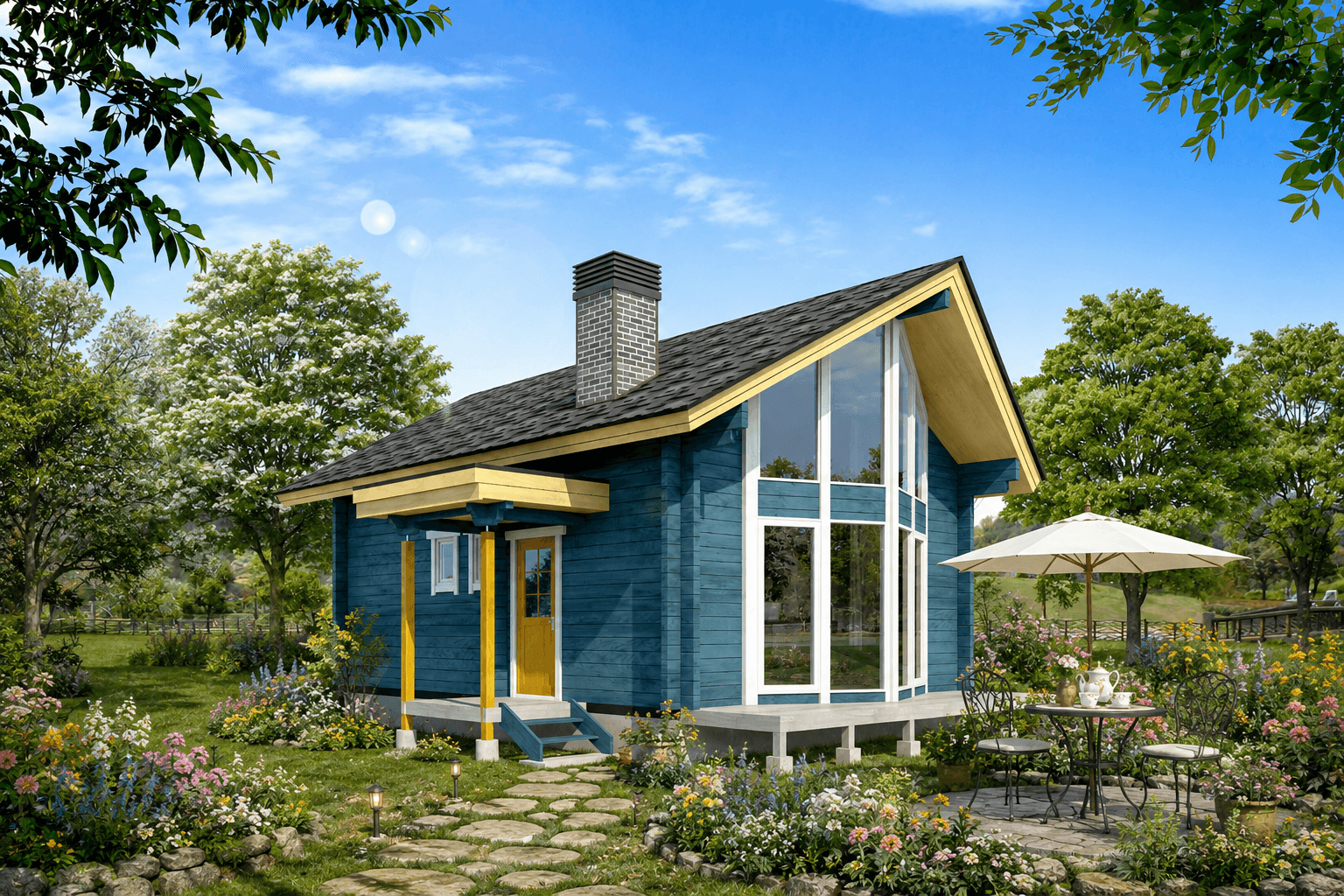 Saela Homes log home