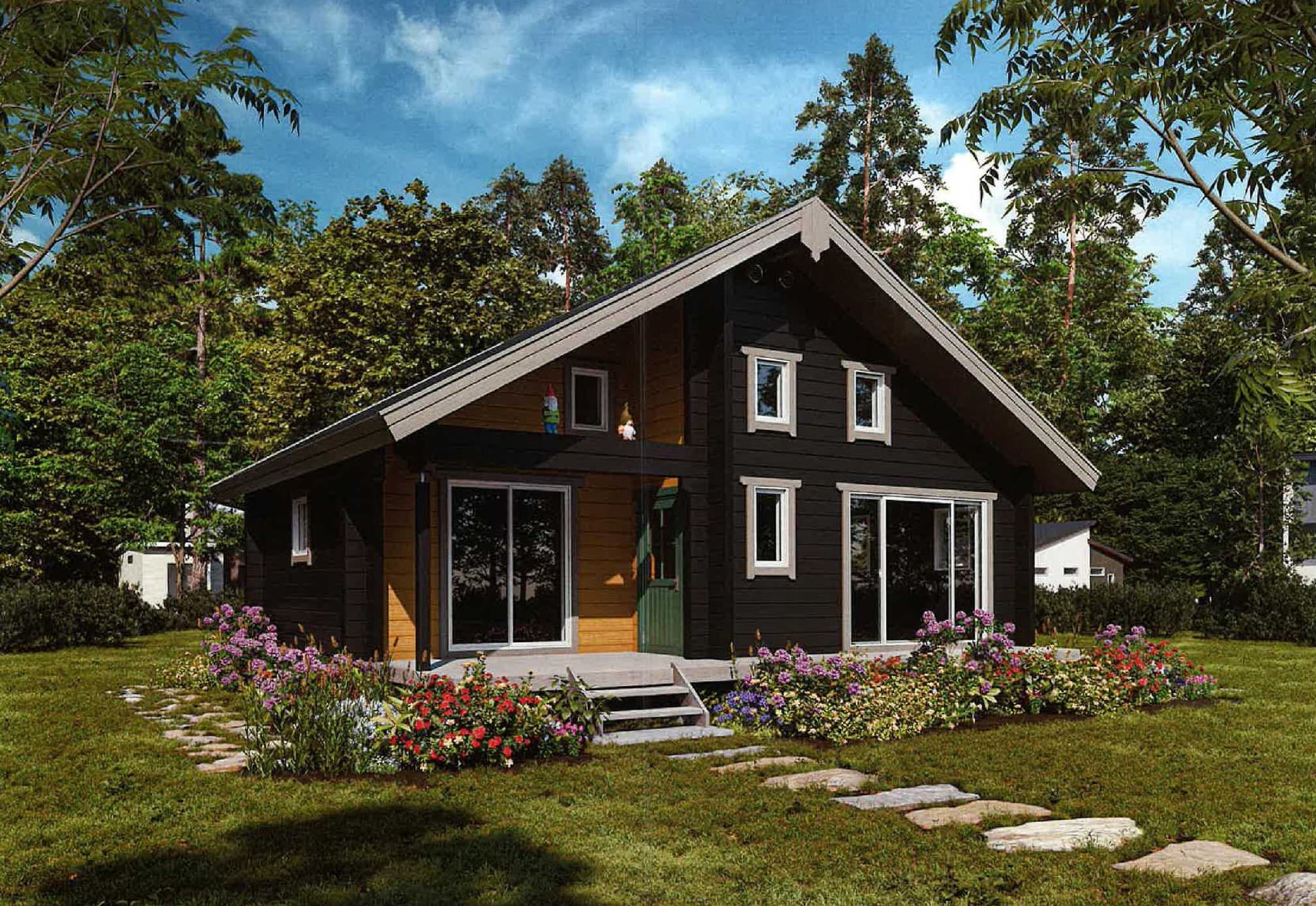 Saela Homes log home