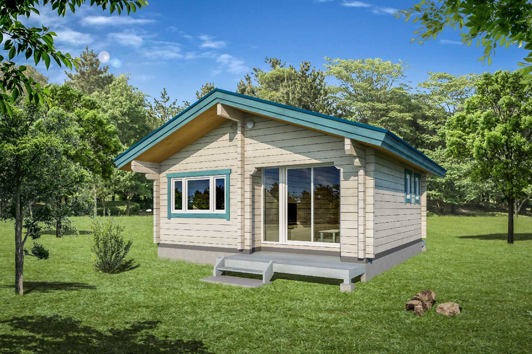 Saela Homes log home