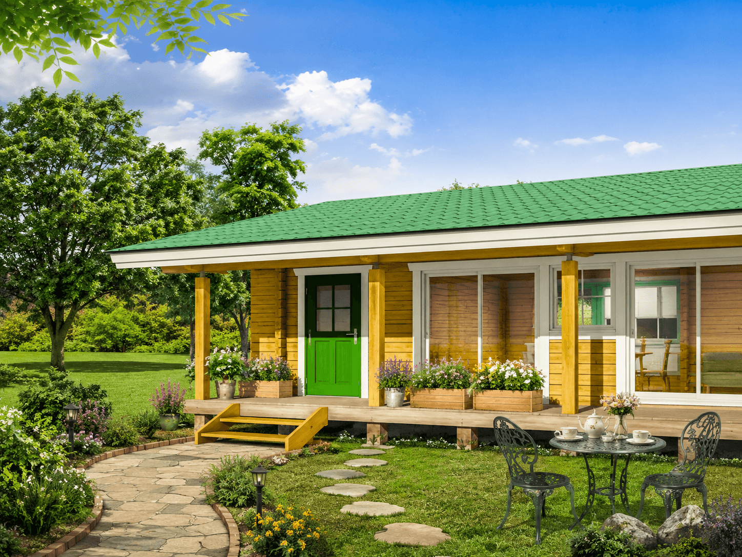 Saela Homes log home