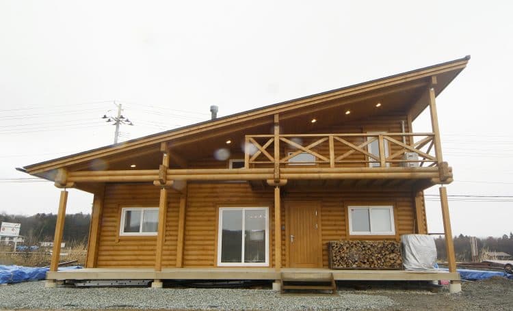 Saela Homes log home plan